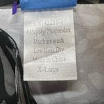 RipSkirt Hawaii Wrap Skirt Womens XL Charcoal Shibori Butterfly Length 3 Beach Black Photo 10