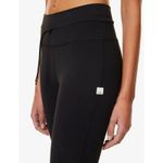 Vuori  Daily Split Flare Leggings Black Medium High-Waist Athleisure Workout Yoga Photo 10