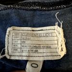 Current/Elliott Current Elliott Letterman T-Shirt Worn Bandana Short Sleeve Crew Neck Blue 0 XS Photo 1