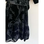 Ted Baker | NWT Tilliiy Belted Velvet Dress | Fit and Flare Mini | Black | Sz L Photo 12