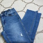 Judy Blue  Howdy High Waisted boyfriend fit Raw hem Jeans, size 9/29, Jb88108md Photo 15