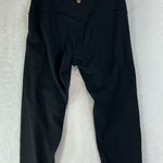 Aritzia  Black Leggings with Gold Detail Photo 0