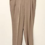 Aritzia  Babaton Cohen Pant Size 4 Neutral Tan Brown Pleated Dress Pants Photo 1