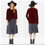 Madewell Silk Ascot Geo Printed Midi Skirt Photo 1