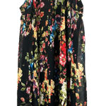 Betsey Johnson size 2 sleeveless floral swing dress hidden rear zip lined Photo 0