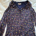 Never worn: Boden navy blue British theme blouse w/ British flag and royal crown Size 8 Photo 1