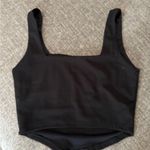 Moa Moa ⭐️Black Corset Crop Top M NWOT Photo 4
