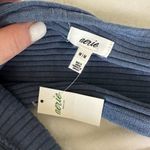 Aerie NEW  Blue Take Charge Sweater Corset Tank Women's Medium Photo 5