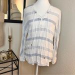 Rails  Brighton Stripe Lilly Shirt‎ White and Blue Stripes Size XS Photo 2
