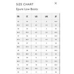 Longchamp  BLACK BLOCK HEEL LEATHER LACE-UP BOOT size FR 40/ US 9 Photo 2