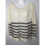 All Saints Striped Wool Alpaca Blend Pullover Lune Sweater Knit Loose Size M Photo 1