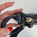 Kate Spade Lombard Street Cayli Crossbody Bag Navy Pebbled Leather Purse READ Photo 10