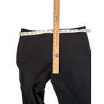 SAK FIFTH AVENUE Black Straight Leg Ankle Pants Womens Size 12 Stretch Photo 4