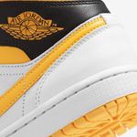 Jordan 1 Mid Laser Orange Sneakers Photo 5