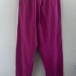 Calvin Klein Performance Hot Pink Spell Out Leg in Black Sweat Pants Lounge M Size M Photo 1