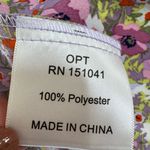 O.P.T. Purple Floral Go On A Date Puff Sleeve Midi Dress size XS $145 Photo 10