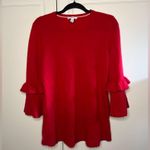 Isaac Mizrahi  100% Cashmere Tiered Sleeve Sweater Photo 0