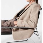 & Other Stories & Other Stories Beige Oatmeal Oversized Wool Blazer Size 12 Photo 2