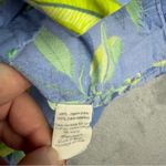 Printfresh  Anthropologie Womens Pajama Top Royal Palms Size S Small Photo 7