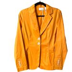 Liz Claiborne Vintage  Mustard Yellow Blazer Photo 3