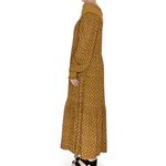 Universal Threads Universal Thread Brown Gold Bohemian Peasant Cottage Maxi Dress Photo 2