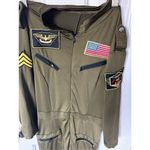Halloween costume, sexy pilot size medium Green Photo 1