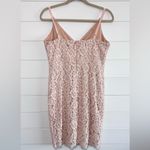 Lulus  Sweet Blossom Blush Pink‎ Lace Floral Dress Size 10 Photo 3