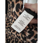 Likely  Constance Leopard Print Black Brown Mini Dress Size 2 New $198 Photo 7
