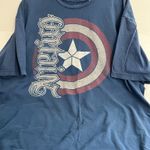 Red Chapter Marvel Captain America Graphic T Photo 0