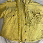 Molly green yellow hooded sherpa lined corduroy jacket one size (fits M-L) Photo 10