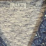 Duluth Trading Co Blue and White Midi Dress XS Photo 1