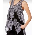 International concepts I.N.C Black & White Blouse Photo 0