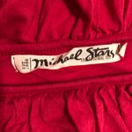 Michael Stars Magenta One Shoulder Knit Dress Photo 4