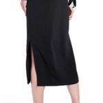 Sergio Hudson x Target Pencil Skirt Size Medium Black High Waisted Slitted NWOT Photo 1