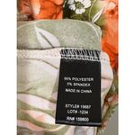 Anthony Original Coral Green Floral Chiffon Overlay Maxi Dress Size Small Photo 9