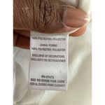 Danny & Nicole  Sleeveless Striped Ivory Dress With Lace Black Stripe Size 14P Photo 8