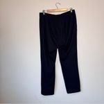 Eileen Fisher  Black Casual Straight Leg Trouser Dress Pants Womens M Classic Photo 3