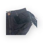 One Teaspoon VHTF: ☻︎ OOAK Vintage Western Suede Fringe Bandits Shorts ☻︎ Black Photo 9