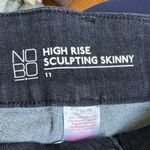 NWT No Boundaries High Rise Sculpting Skinny Jeans | Corset Waist | Size 11 Blue Photo 1