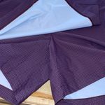 Spanx Womens Geoscape Sunshine Flat Front Golf Tennis Skort Blue Orange Large Photo 5