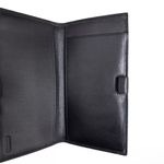 Coach Hampton Signature Black Buckle Wallet With Insert Tri-Fold Photo 9