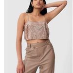 C/MEO Collective “After Dark” Sequin Crop Top NWT XS 0 Photo 0