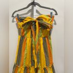 La Maison Talulah Strapless Imperial Midi Dress Size‎ XS Yellow Photo 3
