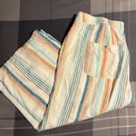 a.n.a Striped Multicolor Womens Pants Photo 0