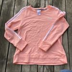 Adidas Peach Climalite 3-stripe Crewneck Sweatshirt Photo 1