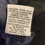 Navy/ grey striped lightweight hoodie Size L Photo 3