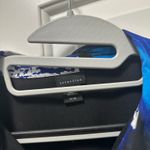 Attention Black Blue and White Blouse  Photo 2