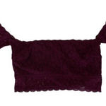 Victoria's Secret ‎ Lace Bralette Plum Large Romantic Intimates Photo 0