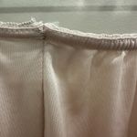 YSL VTG Yves Saint Laurent Lingerie Nylon Half Slip Skirt Small Blush Lace Trim Photo 6