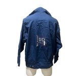 Esprit  Vintage Unisex Windbreaker Jacket Blue Hooded Size S Photo 10